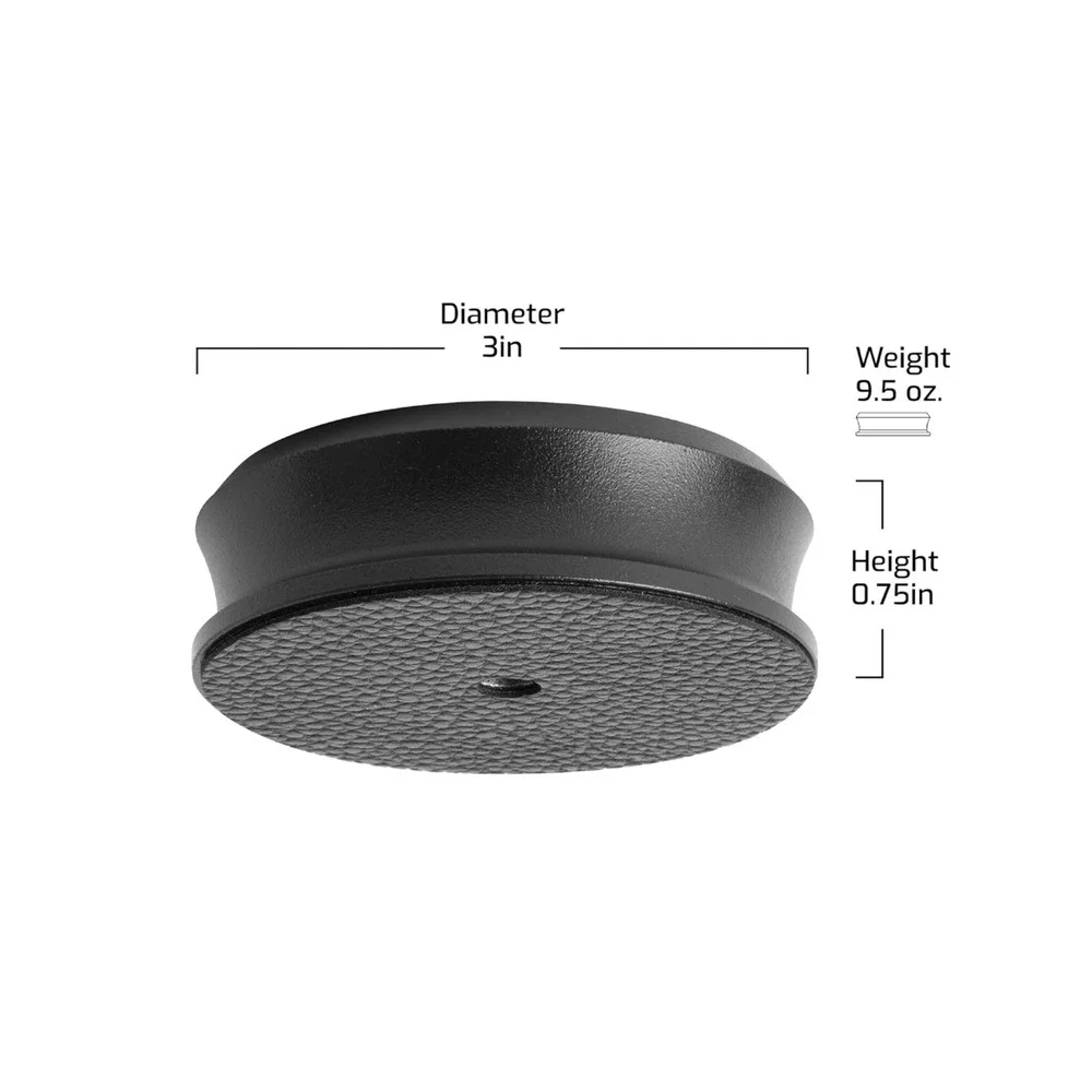 SmallBen 9.5 Ounce Vinyl Turntable Weight - Durable Record Stabilizer Black NEW